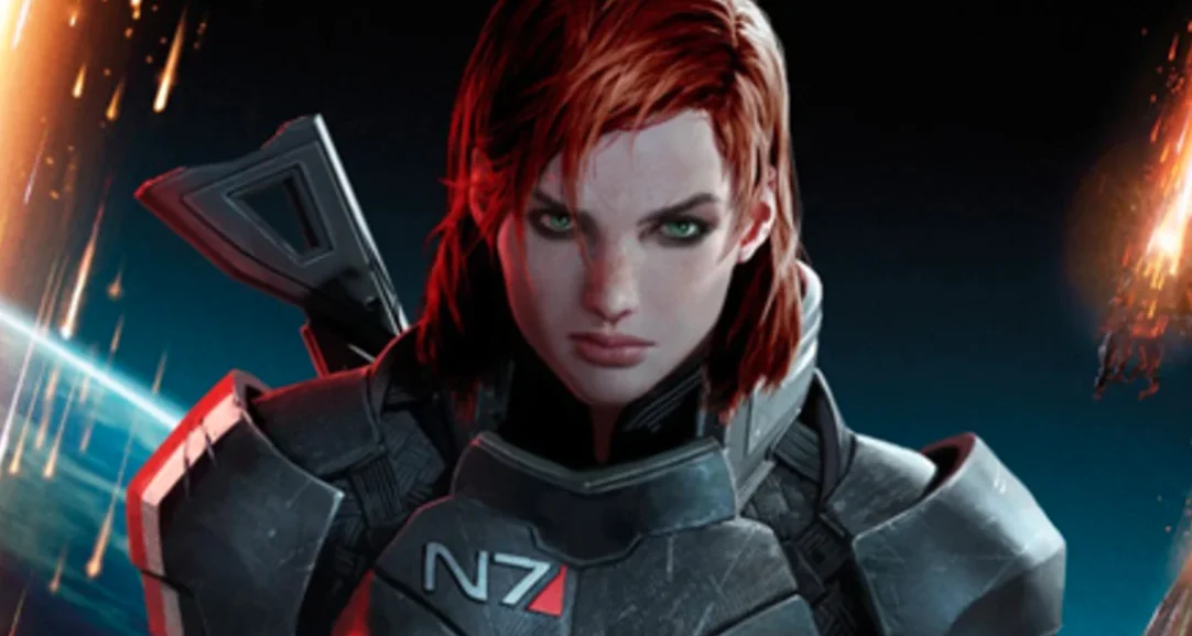 Commander Shepard, aka FemShep, from Mass Effect series
