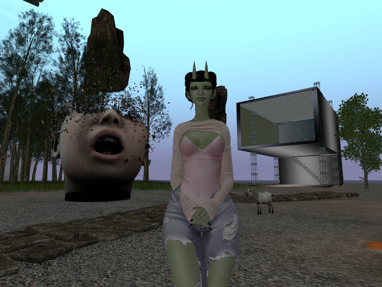 Phyria L89 in the Neo Machina region of OpenSim