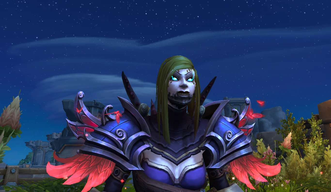 World of Warcraft character Mokklerblitz, a Death Knight.